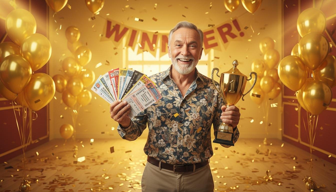 Ganó lotería 7 veces
